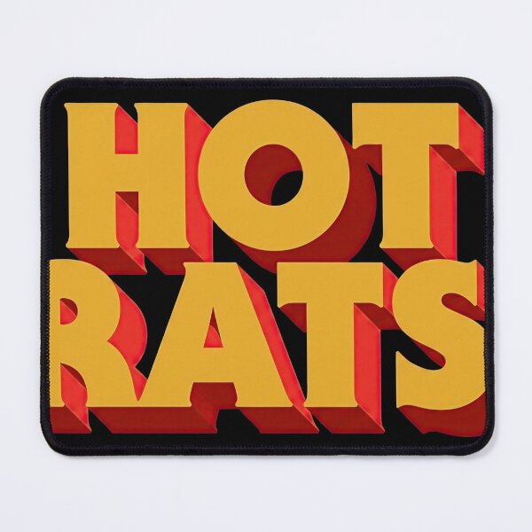 Item preview, Hot Rats Vintage Typography - Frank Zappa Classic Rock Album designed and sold by obstinator.
