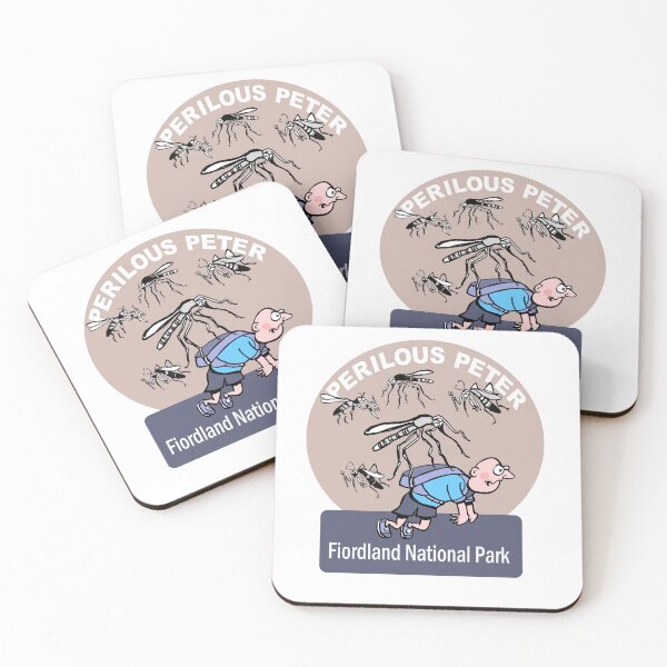 Item preview, Perilous Peter Sandfly Cartoon Fiordland National Park NZ designed and sold by Al Benge.