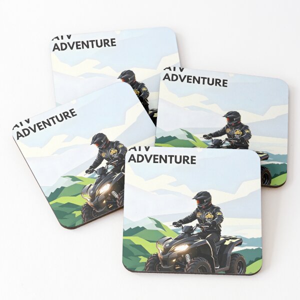 Item preview, ATV Adventure Club | Retro Off-Road Vintage T-Shirt Design designed and sold by Spirit of Siam.