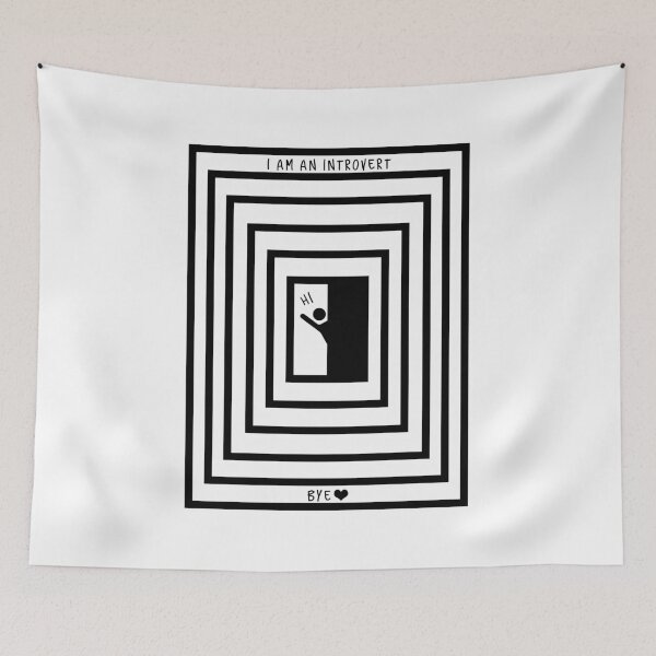 Item preview, I am an Introvert designed and sold by HAC Studio.