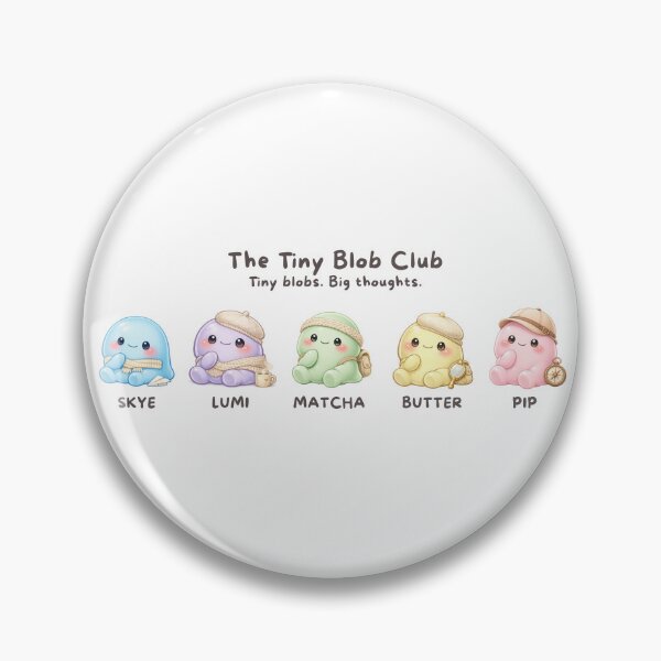 Item preview, The Tiny Blob Club Collection designed and sold by alegnader.