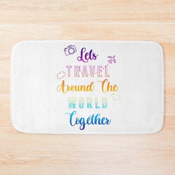 Item preview, Lets Travel Around the World Together designed and sold by HAC Studio.