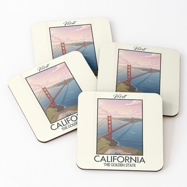 Item preview, California Scenic Vintage Style Travel Advert designed and sold by Dimensionality.