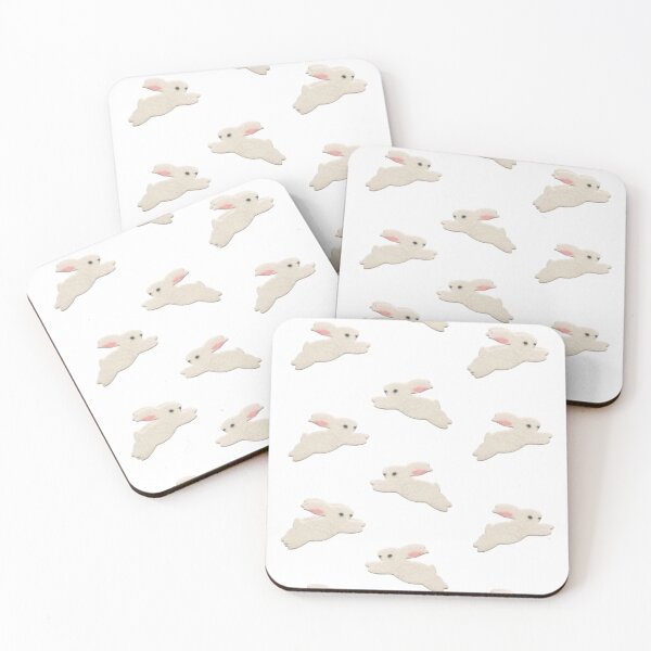 Item preview, Little Tiny Retro Vintage Jumping Bunnies designed and sold by starburnedgirls.