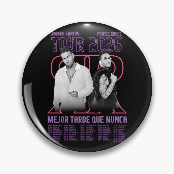 Item preview, romeo santos prince royce bltn 2026 tour designed and sold by wherejoy.