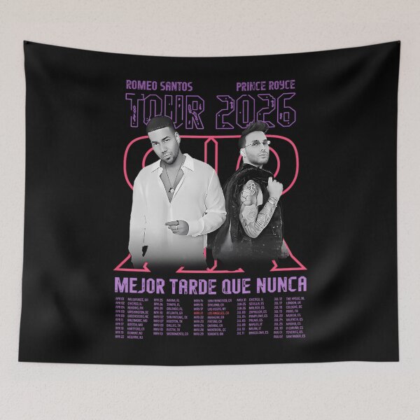 Item preview, romeo santos prince royce bltn 2026 tour designed and sold by wherejoy.