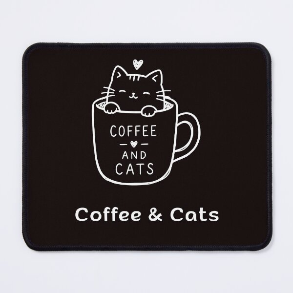 Item preview, Coffee and Cats | Espresso Yourself Cats | Cozy Coffee Cat designed and sold by ContigoART.