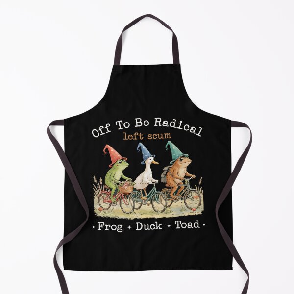 Item preview, Off To Be Radical Left Scum Funny Frog Toad designed and sold by nosu-art-pod.