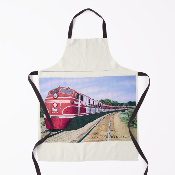 Item preview, Golden State Train Vintage Style designed and sold by Dimensionality.