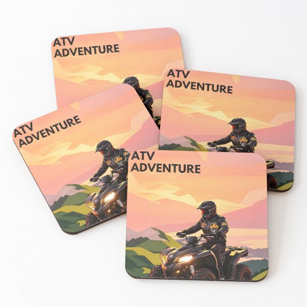 Item preview, ATV Adventure Club | Retro Off-Road Vintage T-Shirt Design designed and sold by Spirit of Siam.