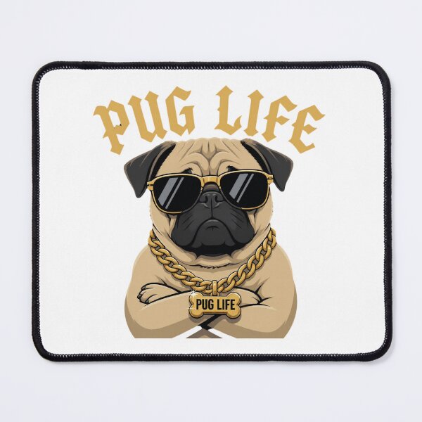 Item preview, Pug Life Gangster Pug Wearing Sunglasses  designed and sold by Cerys-GS.