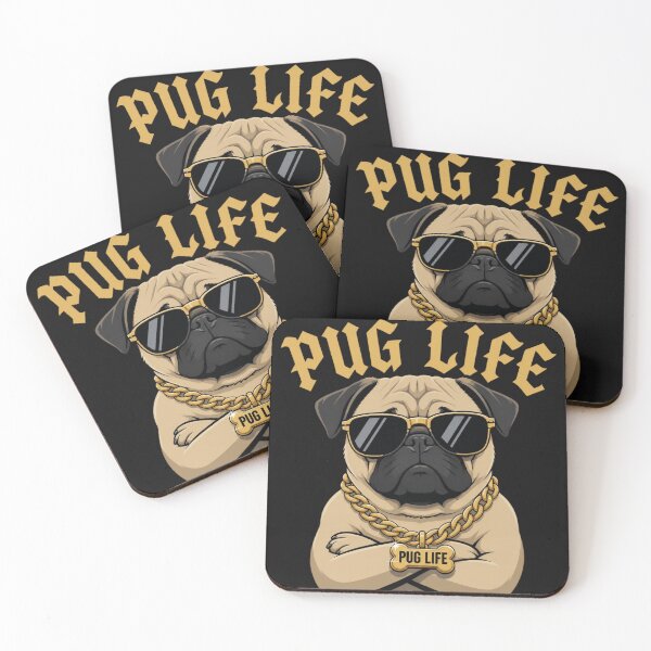 Item preview, Pug Life Gangster Pug Wearing Sunglasses  designed and sold by Cerys-GS.