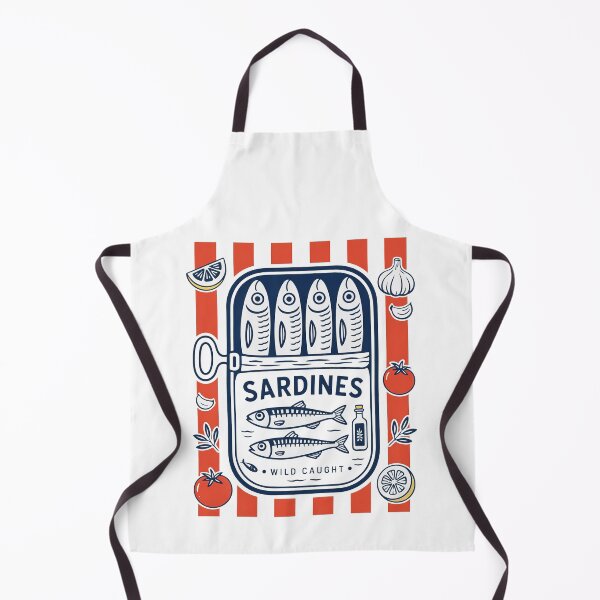 Item preview, Les Sardines Tinned Fish Lover designed and sold by nosu-art-pod.