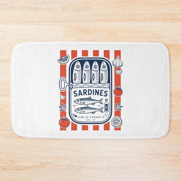 Item preview, Les Sardines Tinned Fish Lover designed and sold by nosu-art-pod.