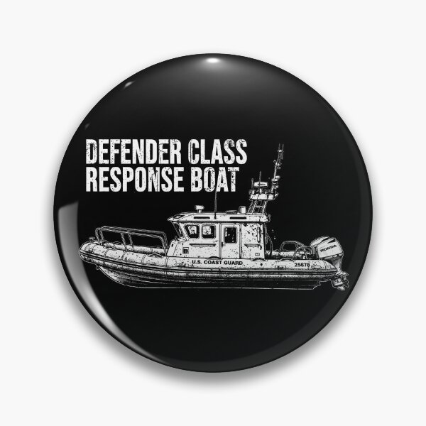 Item preview, Defender Class Response Boat Distressed Artwork | Coast Guard Maritime Patrol Design designed and sold by Coasties.