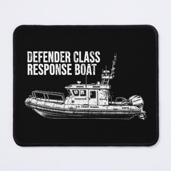 Item preview, Defender Class Response Boat Distressed Artwork | Coast Guard Maritime Patrol Design designed and sold by Coasties.