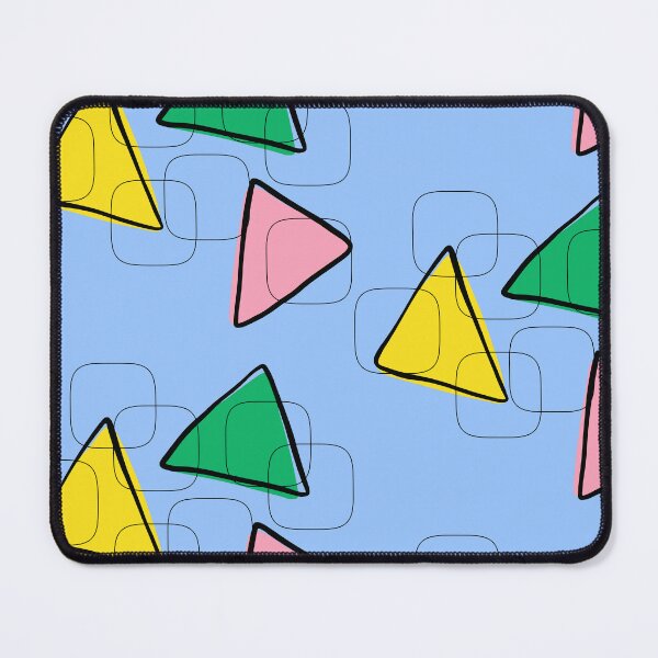 Item preview, Colorful Geometric Triangles and Soft Squares Art designed and sold by SeJaa.