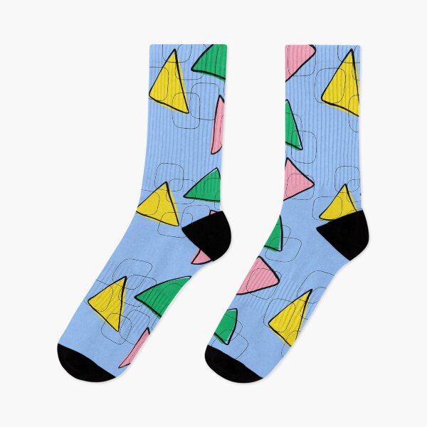 Item preview, Colorful Geometric Triangles and Soft Squares Art designed and sold by SeJaa.