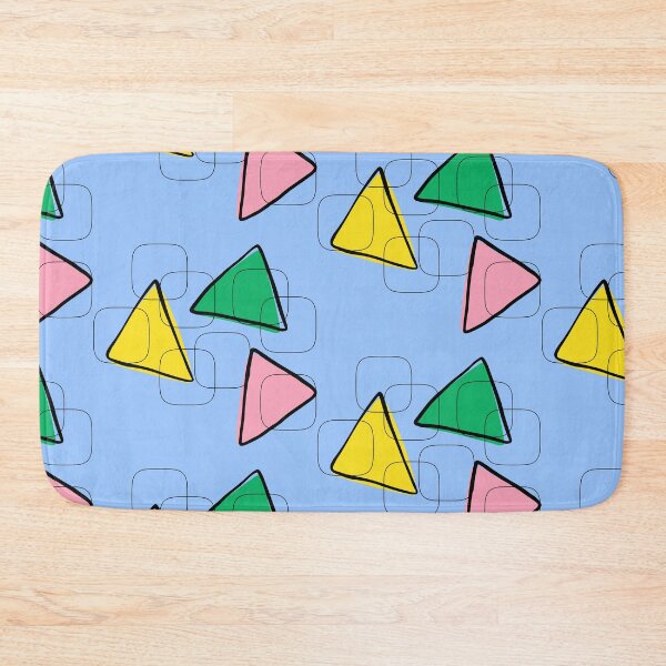 Item preview, Colorful Geometric Triangles and Soft Squares Art designed and sold by SeJaa.