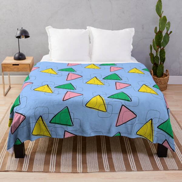 Item preview, Colorful Geometric Triangles and Soft Squares Art designed and sold by SeJaa.