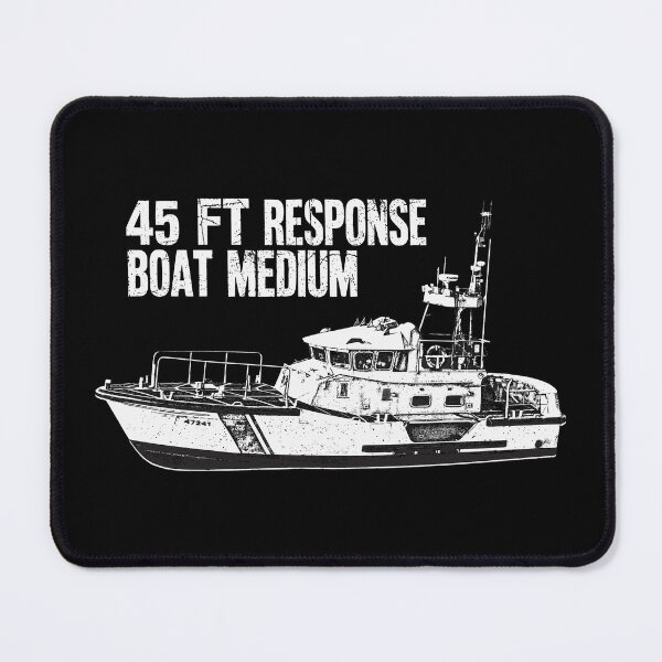 Item preview, 45 ft Response Boat Medium Distressed Artwork | Coast Guard Maritime Design designed and sold by Coasties.
