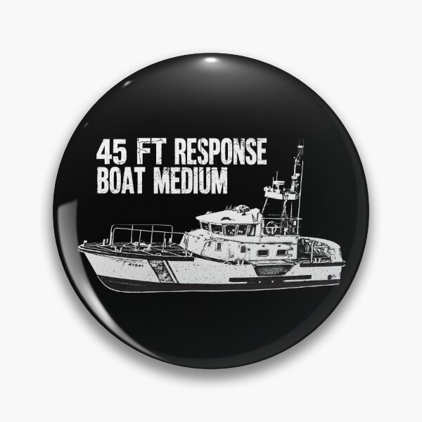 Item preview, 45 ft Response Boat Medium Distressed Artwork | Coast Guard Maritime Design designed and sold by Coasties.