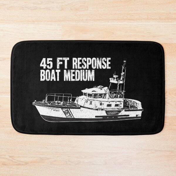 Item preview, 45 ft Response Boat Medium Distressed Artwork | Coast Guard Maritime Design designed and sold by Coasties.