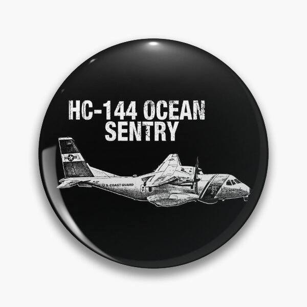 Item preview, HC-144 Ocean Sentry Distressed Artwork | Coast Guard Aviation Design designed and sold by Coasties.