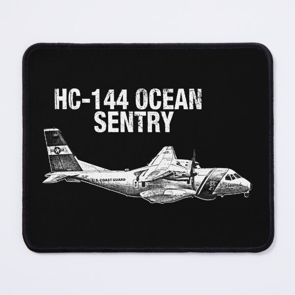 Item preview, HC-144 Ocean Sentry Distressed Artwork | Coast Guard Aviation Design designed and sold by Coasties.