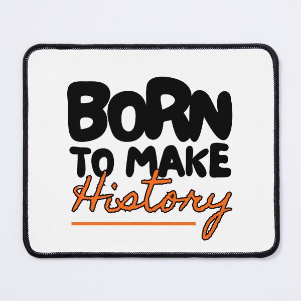 Item preview, Born to Make History T-Shirt Design | Motivational Quote Typography PNG | Vintage Streetwear Graphic Tee designed and sold by Cool Tee World .