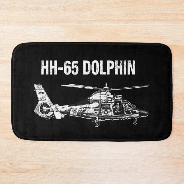 Item preview, HH-65 Dolphin Distressed Artwork | Coast Guard Search & Rescue Aviation Design designed and sold by Coasties.