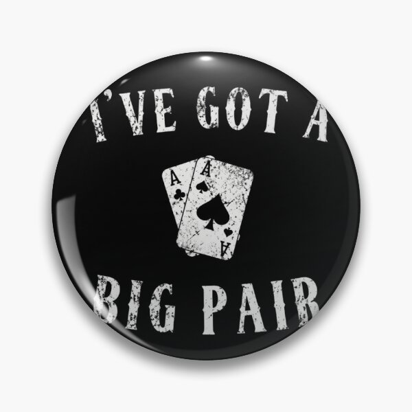 Artikelvorschau, Ich habe ein großes Paar – Lustiger Pokerspieler – Taschenasse (Vintage) entworfen und verkauft von haitrieuic96.