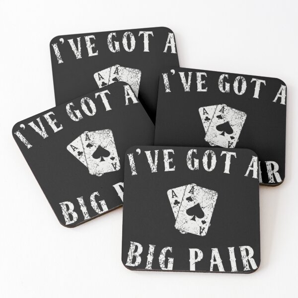 Item preview, Ive Got A Big Pair Funny Poker Player Pocket Aces Vintage designed and sold by haitrieuic96.