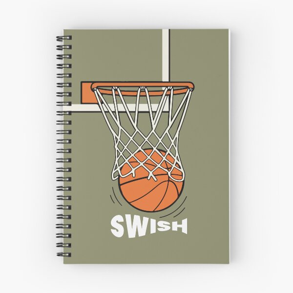 Item preview, Basketball Swish Hoop Illustration | Minimalist Basketball Art | Sports Lover Graphic designed and sold by GrowDivStudio.