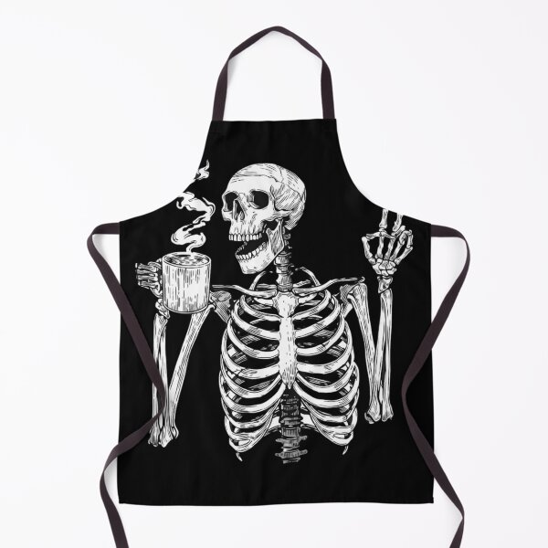Item preview, Skeleton Drinking Coffee Peace Sign Vintage Aesthetic designed and sold by haitrieuic96.