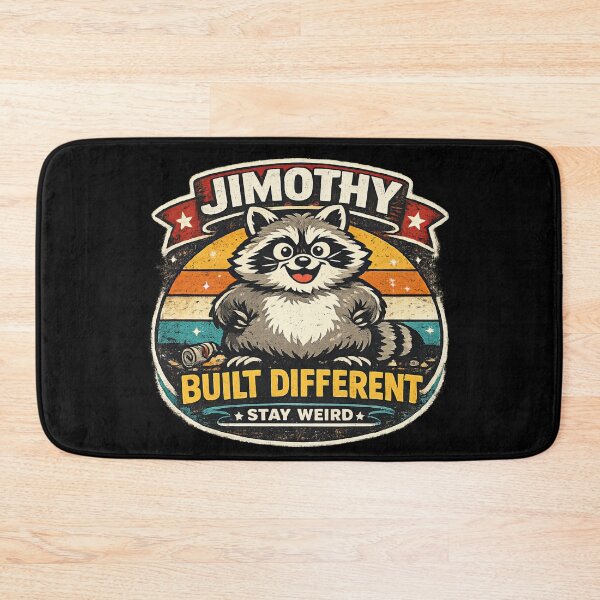 Item preview, Jimothy Raccoon Built Different, Viral Seattle Raccoon Meme, Stay Weird designed and sold by aventi24.
