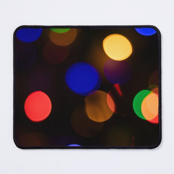 Item preview, Colorful Festive Bokeh Lights with Red Blue Yellow and Green Glow designed and sold by NorthWild.