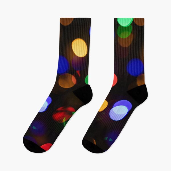 Item preview, Colorful Festive Bokeh Lights with Red Blue Yellow and Green Glow designed and sold by NorthWild.