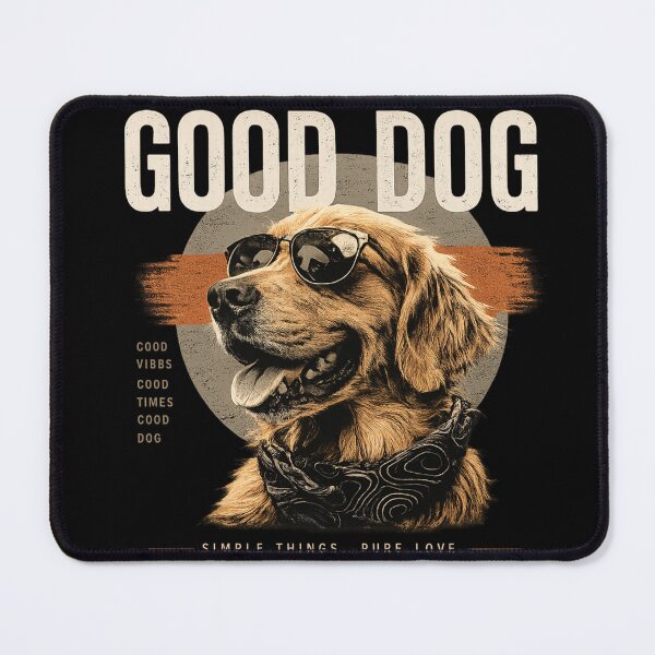 Item preview, Good Dog Vintage Retro Dog Lover designed and sold by PrintBloomzz.
