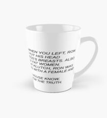 Sammi Anonymous Letter Tall Mug