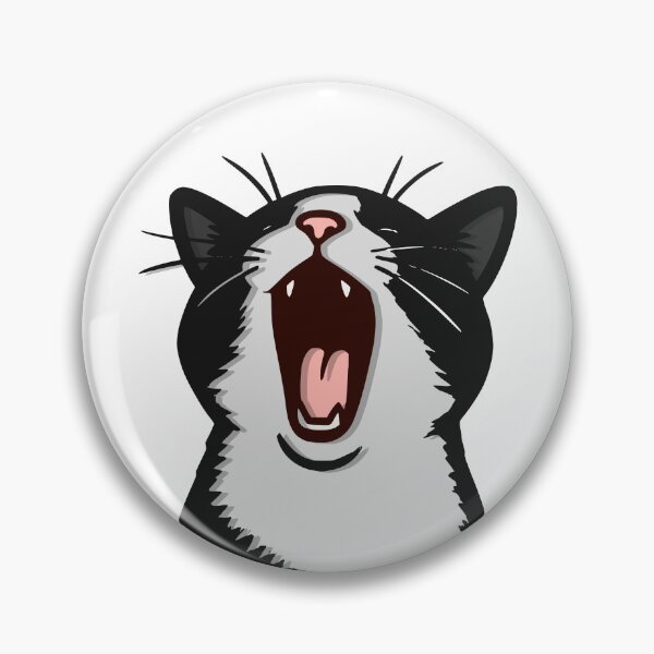 Item preview, Yawning Cat designed and sold by Lone Frog.