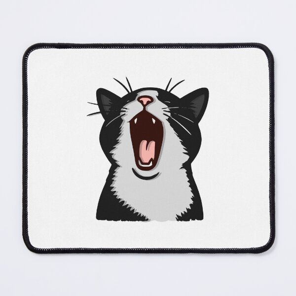 Item preview, Yawning Cat designed and sold by Lone Frog.