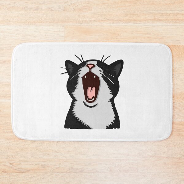 Item preview, Yawning Cat designed and sold by Lone Frog.