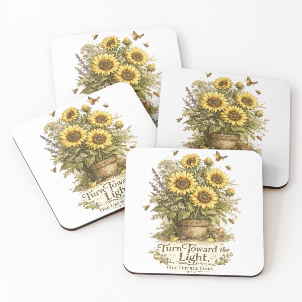 Item preview, Turn Toward the Light, One Day at a Time designed and sold by KADHomes.