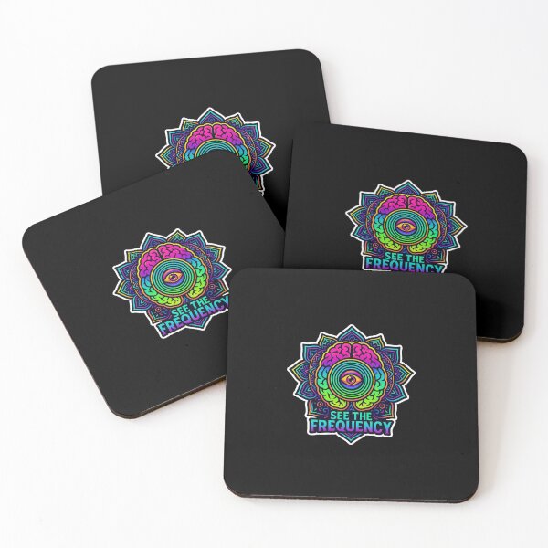 Item preview, See the Frequency | Psychedelic Bass Visionary Art Design designed and sold by |TRSSHOP|.