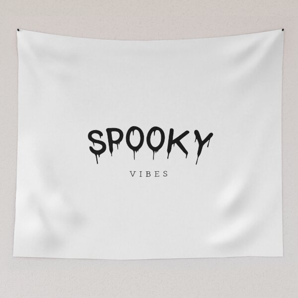 Item preview, Spooky Vibes | Cute Halloween Dripping Typography Design designed and sold by luckyhue.