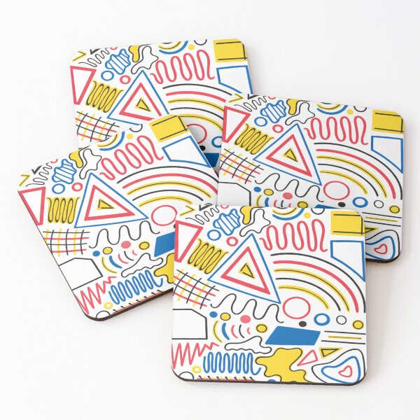 Item preview, Retro Strings | Bauhaus Inspired Modern Abstract designed and sold by PERCEPTA.