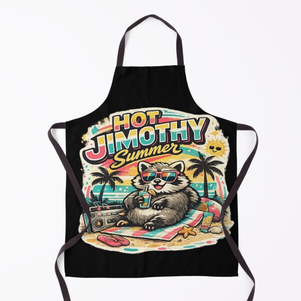 Item preview, Hot Jimothy Raccoon Summer designed and sold by aventi24.