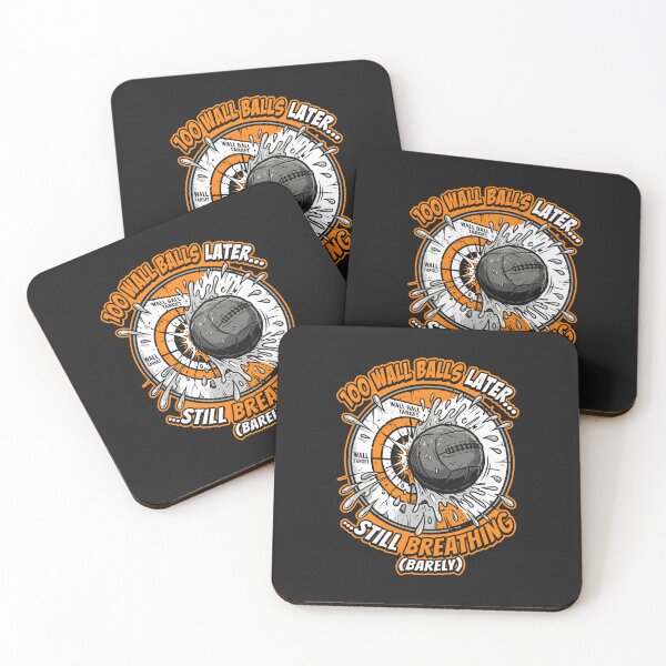 Item preview, Functional Fitness Wall Ball Gym Humor Workout Motivation designed and sold by SplashTastic.