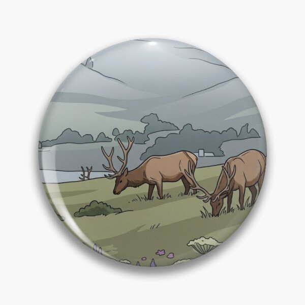 Item preview, Grazing Elk at Point Reyes designed and sold by RosieBonsai.